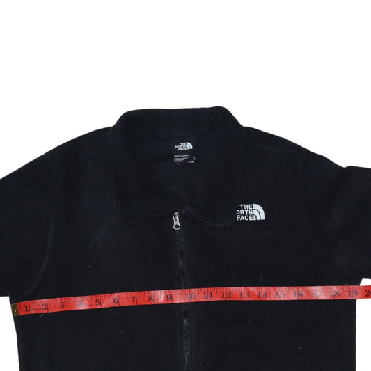 The North Face Boys Black Fleece Full Zip Jacket XL Youth