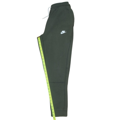 Nike Men’s Green Jogger Sweatpants M Regular Fit Fleece Trousers