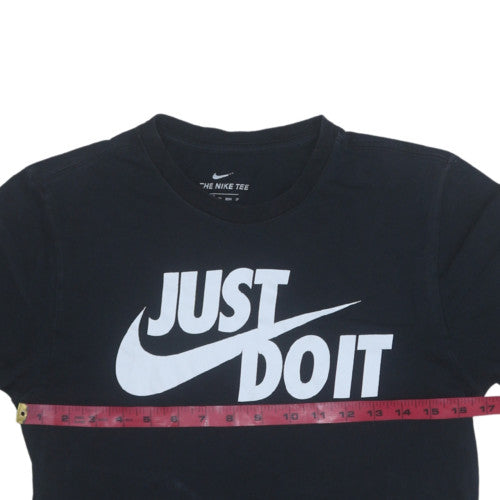 Nike Men's Black XS Sports Graphic 'Just Do It' T-Shirt