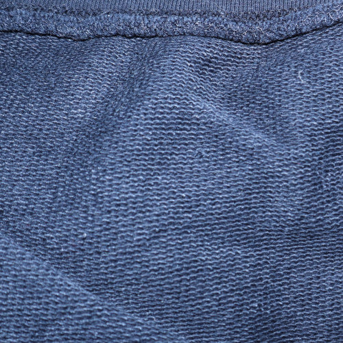 Champion Men's Blue Pullover Hoodie Large Fleece Logo Sweatshirt