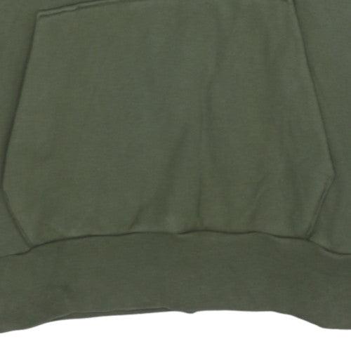 Nike Men's Green Pullover Hoodie L Regular Fleece Sportswear