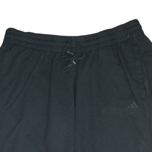 Additional view of Adidas women’s black jogger sweatpants, size L, elastic waist pockets