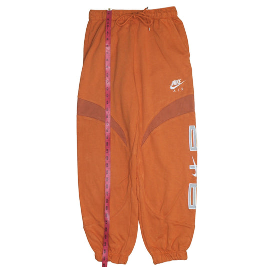 Nike Air Men's Orange Jogger Sweatpants XS Drawstring Elastic Waist Athleticwear