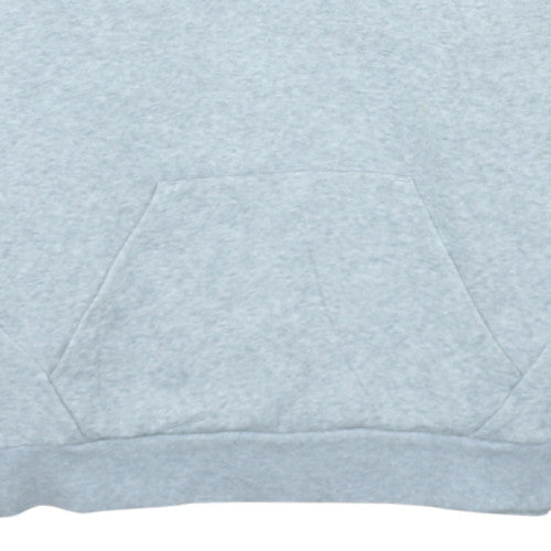 Additional view of Puma Men’s Grey Pullover Hoodie L Logo Sports Fleece Sweatshirt