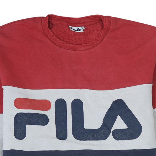 Additional view of Fila Men’s Multicoloured Crew Neck Pullover Sweatshirt M