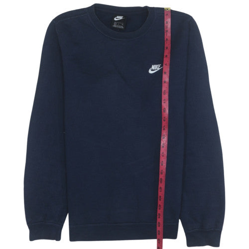 Nike Men's Blue Crew Neck Pullover Sweatshirt Size M