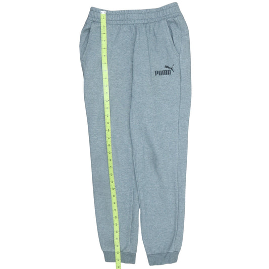 Puma Boys Grey Jogger Trousers 13-14 Years Elastic Waist Comfort Fit