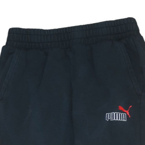 Additional view of Puma boys’ black jogger trousers 13-14 years fleece elastic waist casual