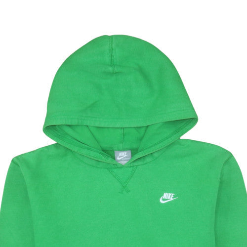 Additional view of Nike boys’ green pullover hoodie xl 15-16 years cotton blend fleece