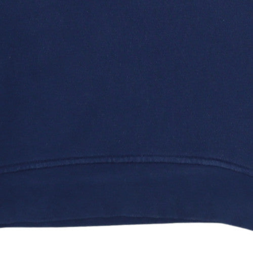 Additional view of Adidas men’s blue crew neck pullover sweatshirt xs regular fit