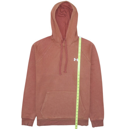 Under Armour Men's Brown Pullover Hoodie L Fleece ColdGear