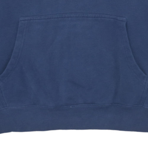Additional view of Fila Men’s Blue Pullover Hoodie XL Logo Graphic Fleece Sweatshirt
