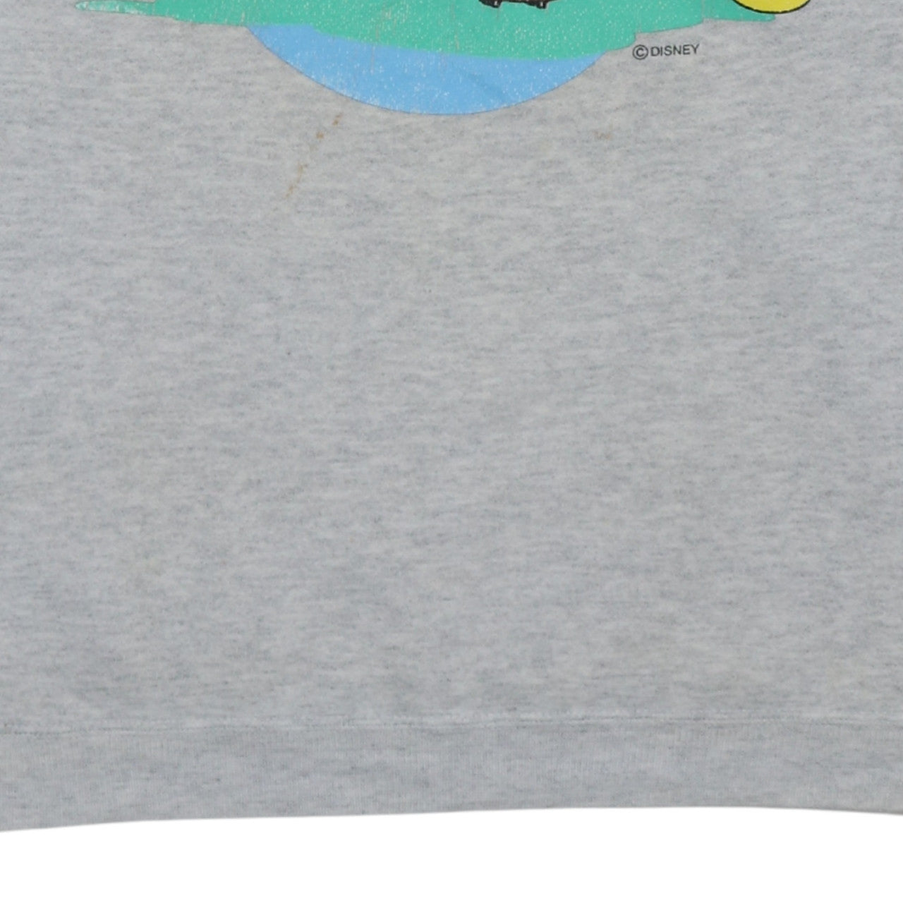 Hanes Women’s Grey Disney Mickey Mouse Sweatshirt XL Cotton Blend