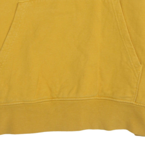 Vans Men’s Yellow XS Pullover Hoodie Skate Logo Graphic Cotton