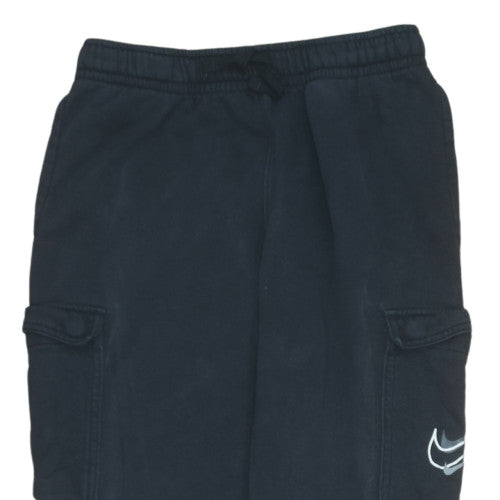 Additional view of Nike boys’ black xl jogger fleece activewear trousers with cargo pockets