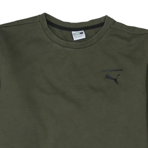 Additional view of Puma Men's Green XL Pullover Crew Neck Sweatshirt