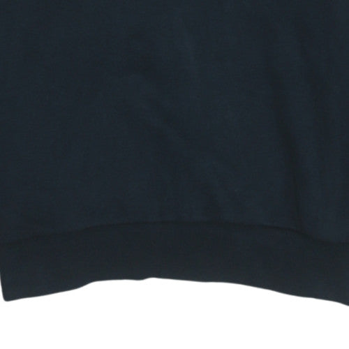 Additional view of Puma Men's Black Small Pullover Crew Neck Logo Sweatshirt