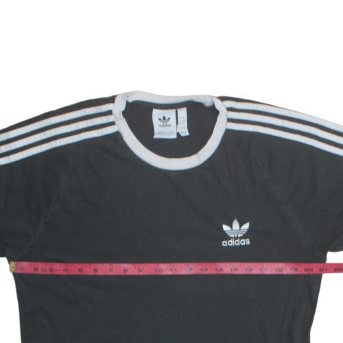 Adidas Men’s Black Crew Neck Short Sleeve Sports T-Shirt Size L