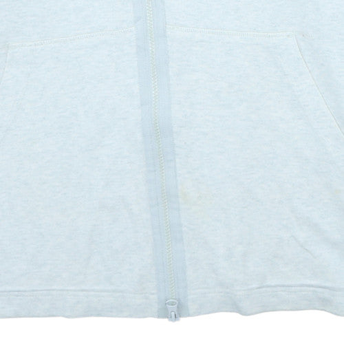 Additional view of Adidas men’s beige full zip hoodie xl hooded sports sweatshirt