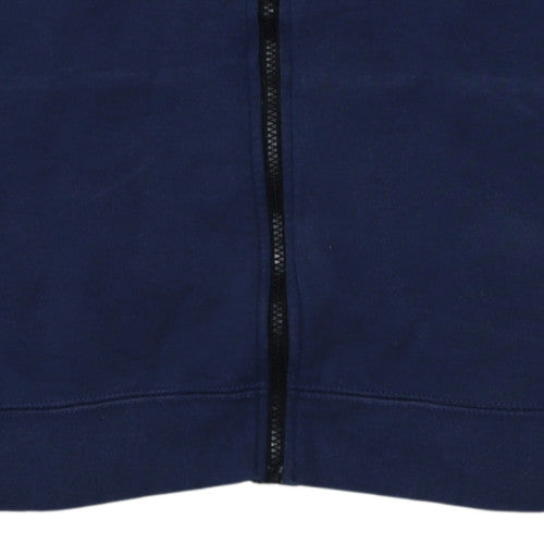 Nike Men's Blue Full Zip Hoodie L Fleece Sportswear