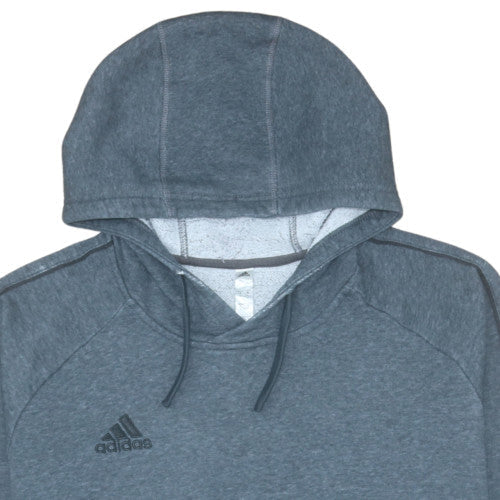 Adidas Mens Grey XL Pullover Fleece Hoodie Sportswear