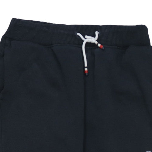 Additional view of Tommy Hilfiger boys’ black jogger trousers, size 176, fleece lined sweatpants