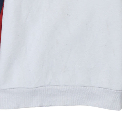 Additional view of Fila boys’ multicoloured pullover hoodie 13-15 years colourblock logo sweatshirt