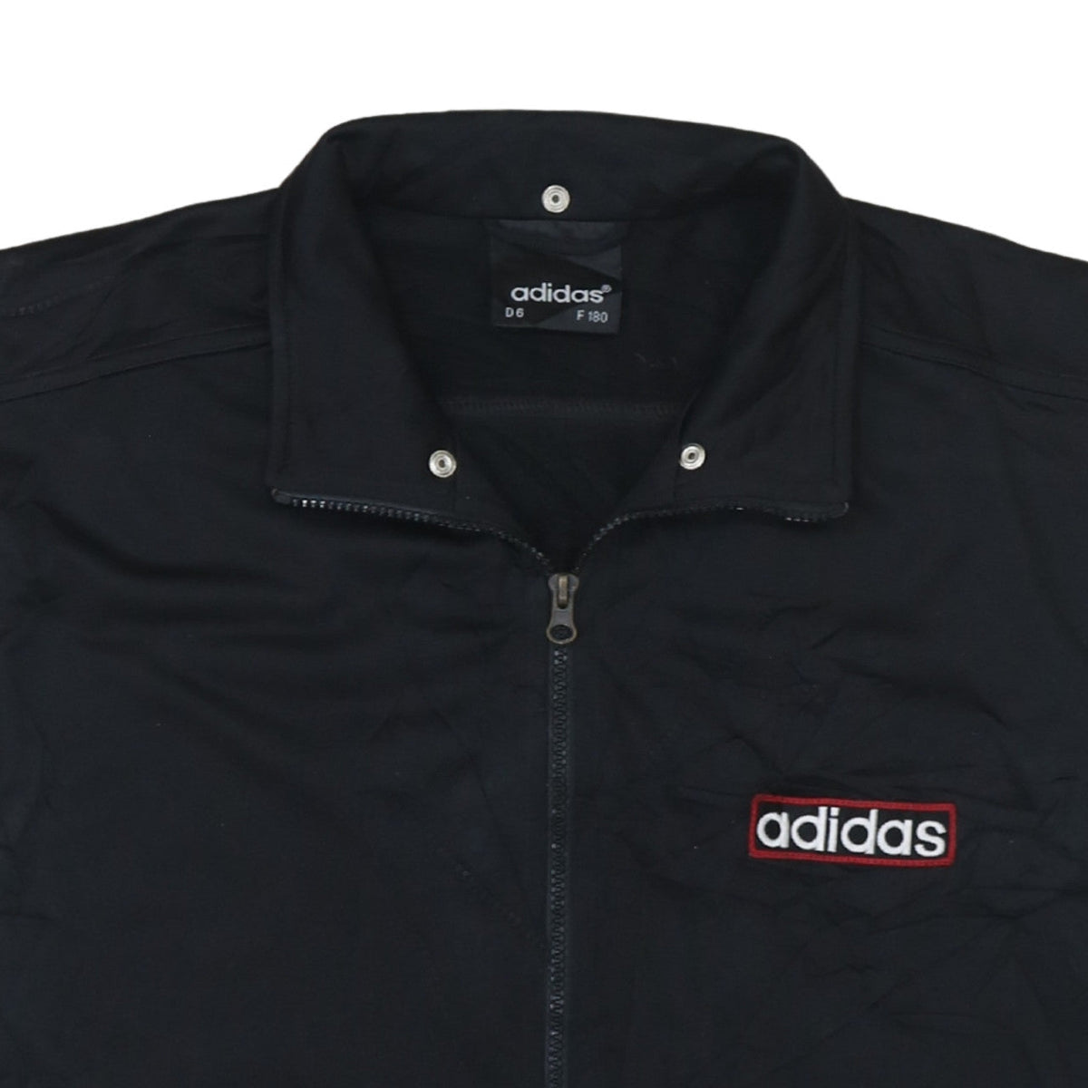 Additional view of Adidas Men's Black Sleeveless Track Jacket, size 40, Regular Fit
