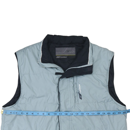 Reebok Men’s Grey L Bodywarmer Padded Sports Vest