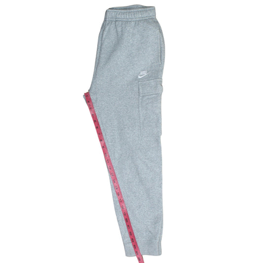 Nike Mens Grey Cargo Jogger Sweatpants Size S Regular Fit