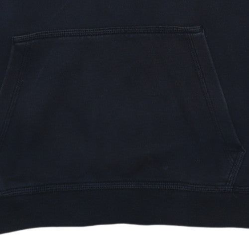 Additional view of Nike boys’ black xl pullover hoodie with logo print