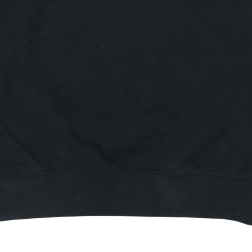 Additional view of Adidas men’s black xs pullover crew neck long sleeve sweatshirt