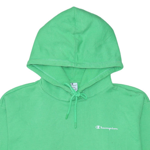 Champion Women's Green XL Pullover Hoodie with Logo