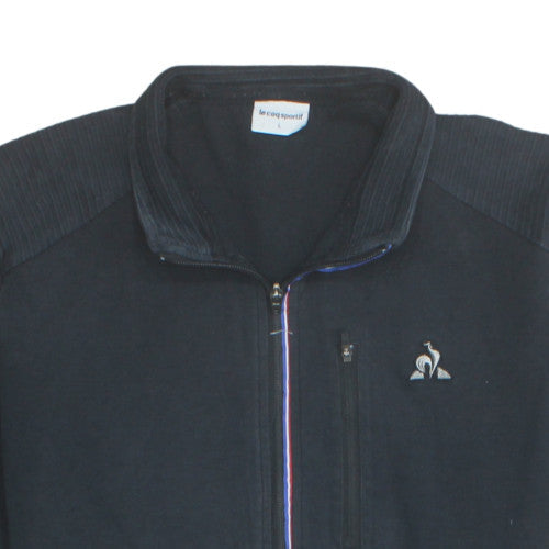 Additional view of Le Coq Sportif Men's Black L Short Sleeve Full Zip Track Jacket