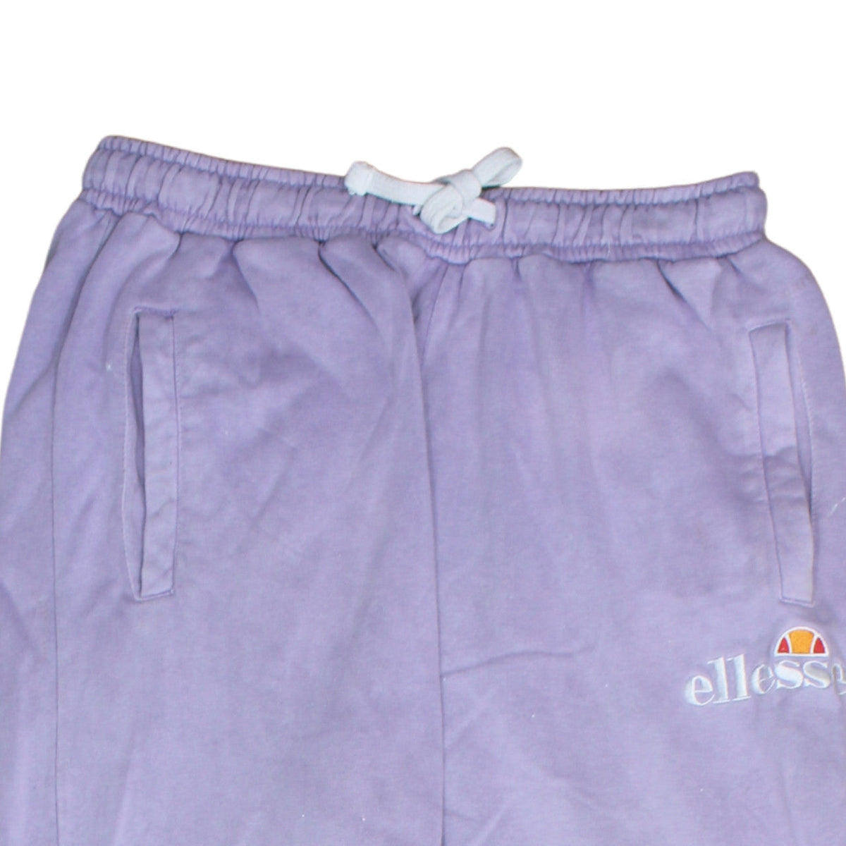 Additional view of Ellesse women’s lilac joggers uk 12 cotton blend elastic waist sweatpants