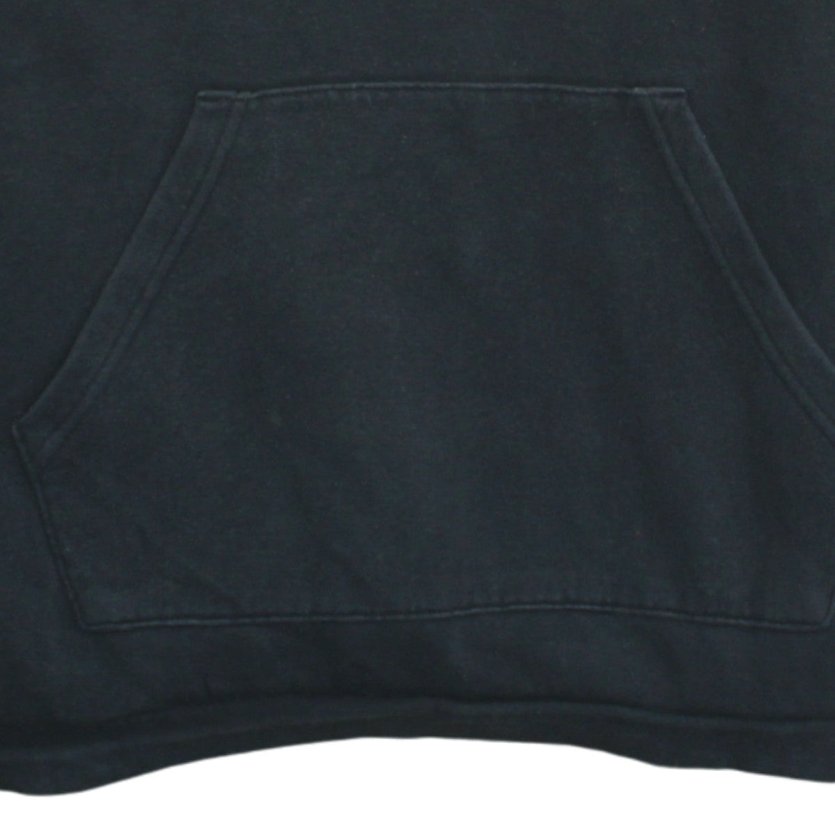Additional view of Adidas women’s black pullover hoodie, size M, 12-14 cotton logo sweatshirt