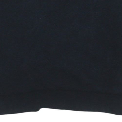 Additional view of Adidas Men's Black Crew Neck Pullover Sweatshirt, size M