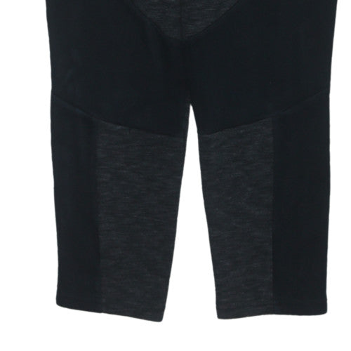 Additional view of Puma women’s black capri leggings, size UK 8 slim, fit activewear