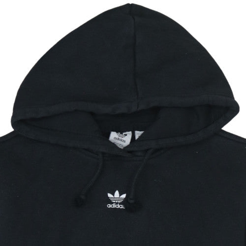 Additional view of Adidas Women’s Black Pullover Hoodie, size M, with Logo & Pocket