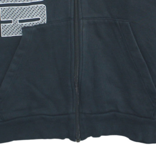 Additional view of Puma Men's Black Full Zip Hoodie S Fleece Sportswear