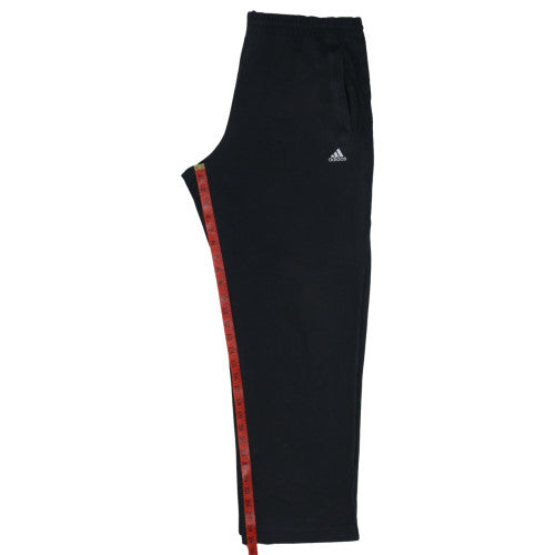 Adidas Men's Black Regular Fit Sweatpants Size L
