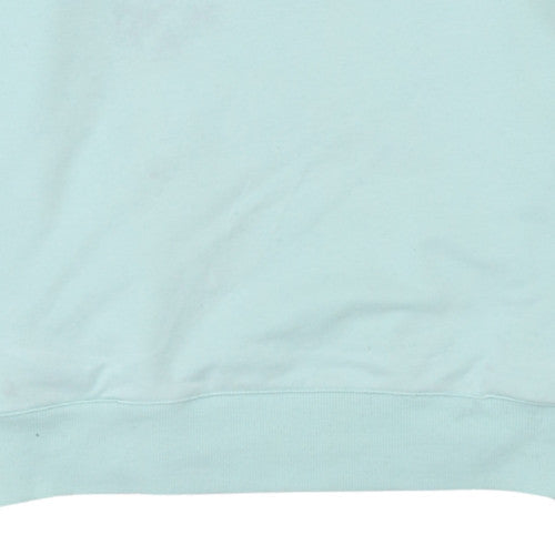 Additional view of Fila Women’s Mint Green Cotton Blend Crew Neck Pullover Sweatshirt L
