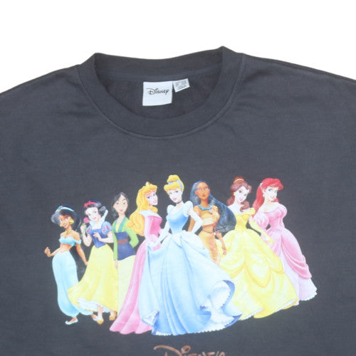 Disney Princess Womens Black XL Pullover Sweatshirt by Primark