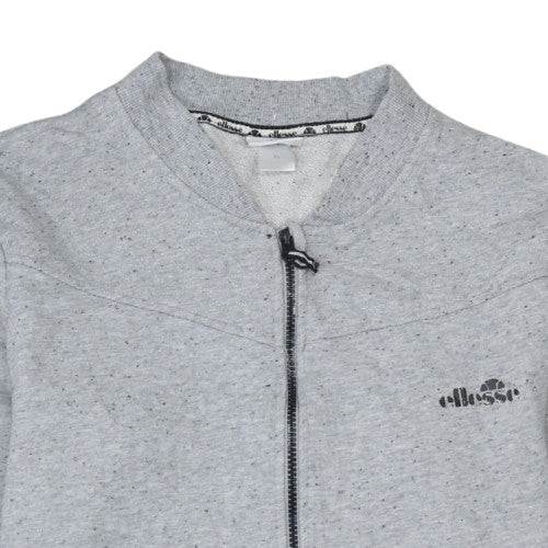 Additional view of Ellesse Men’s Grey XL Track Jacket Full Zip Lightweight Activewear