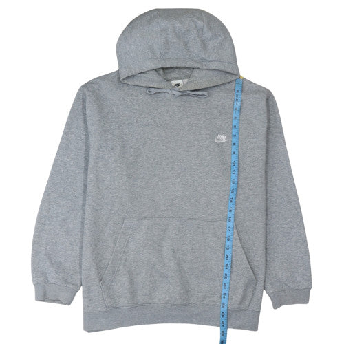 Nike Men's Grey Pullover Hoodie XXL Fleece Sweatshirt Classic Style