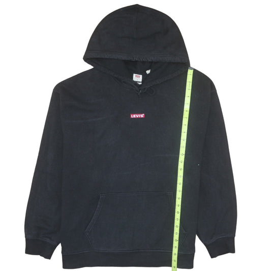 Levi's Men's Black XL Relaxed Fit Pullover Hoodie