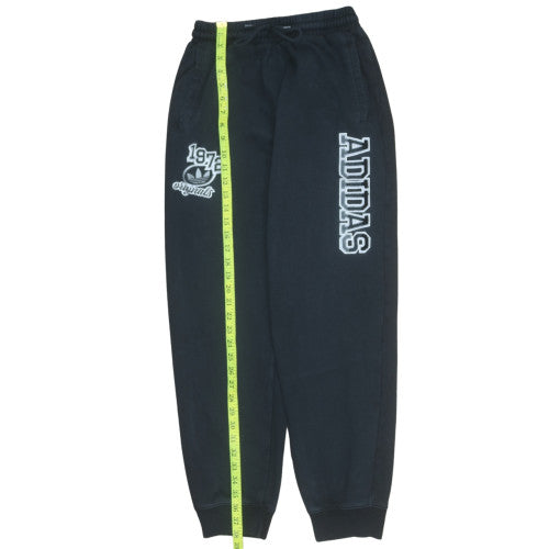 Adidas Mens Black Jogger Sweatpants Size S Fleece Tapered Activewear