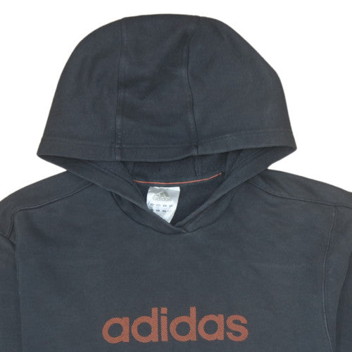 Additional view of Adidas Men's Black XL Pullover Hoodie with Logo and Kangaroo Pocket