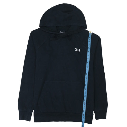 Under Armour Men's Black Small Pullover Hoodie Fleece Sweatshirt