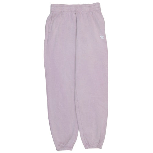 Adidas Womens Pink Sweatpants M Tapered Fleece Activewear Trousers